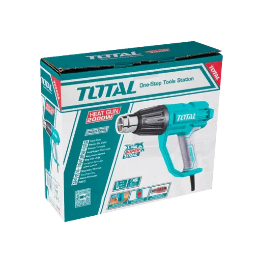 Pistola de Calor Eléctrica 2000W 550°C TOTAL + 4 Accesorios 4.webp